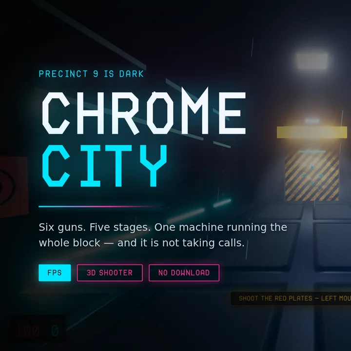 Chrome City title card
